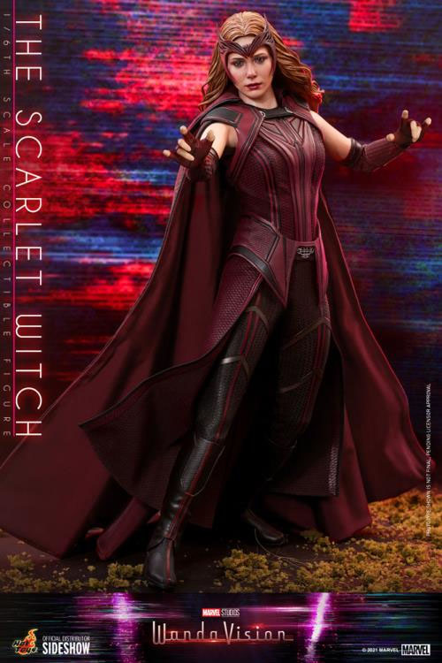 Hot Toys Marvel Wandavision The Scarlet Witch Sixth Scale Figure